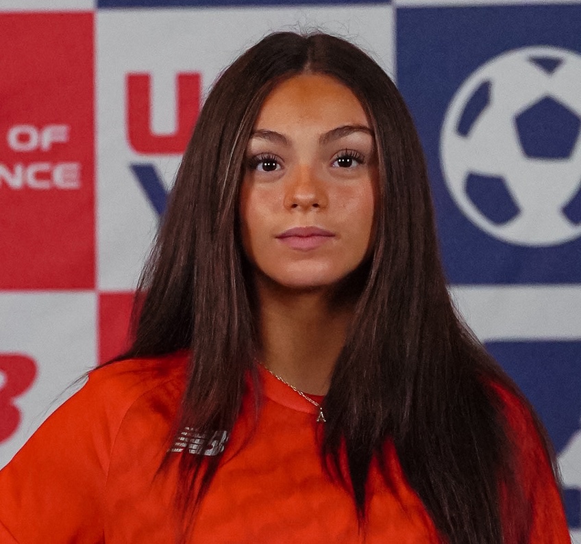 Amaya Vargas at USYS National ID Camp