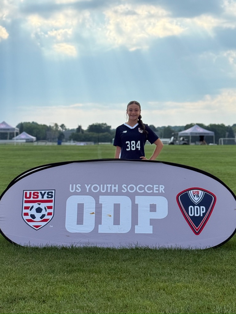 Amaya at the US Youth Soccer ODP camp